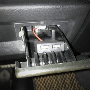 Hidden in the ashtry USB charger for 1303 Bug