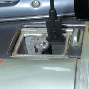Hidden in the ashtray 46-48 Ford USB Charger