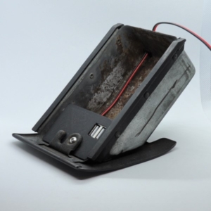 Hidden USB charger for a 64-66 Ford Mustang ashtray