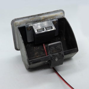 60-63 Chevy truck USB phone charger